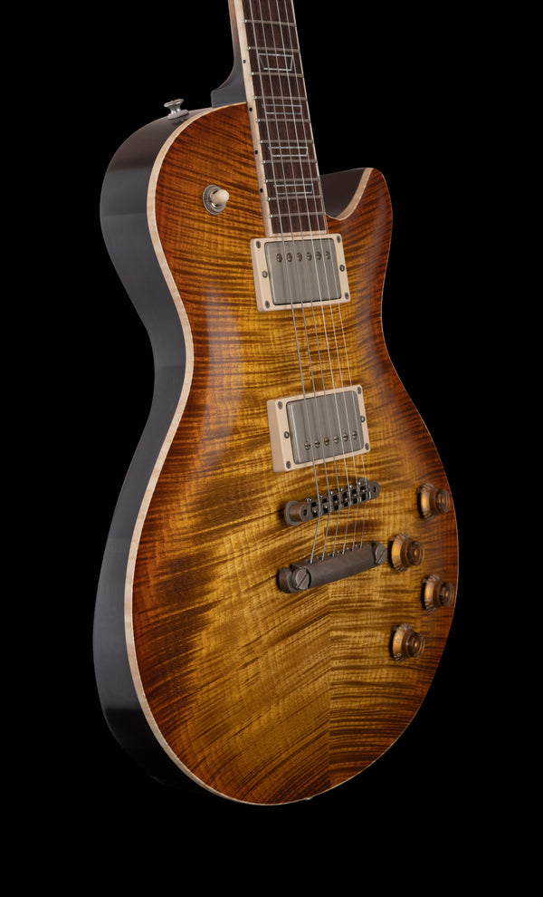 Patrick James Eggle Macon Single Cut - Faded Gold Burst - Master Grade Top