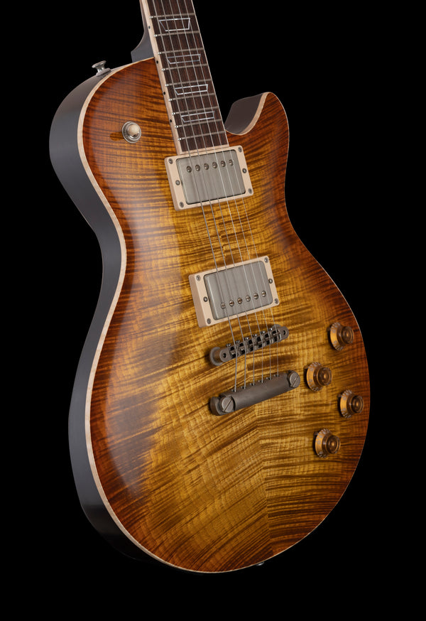 Patrick James Eggle Macon Single Cut - Faded Gold Burst - Master Grade Top