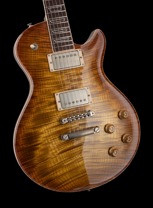 Patrick James Eggle Macon Single Cut - Faded Gold Burst - Master Grade Top