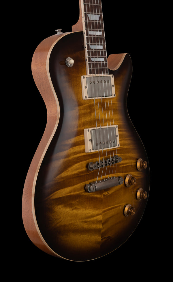 Patrick James Eggle Macon Single Cut - Tobacco Burst - Master Grade Top