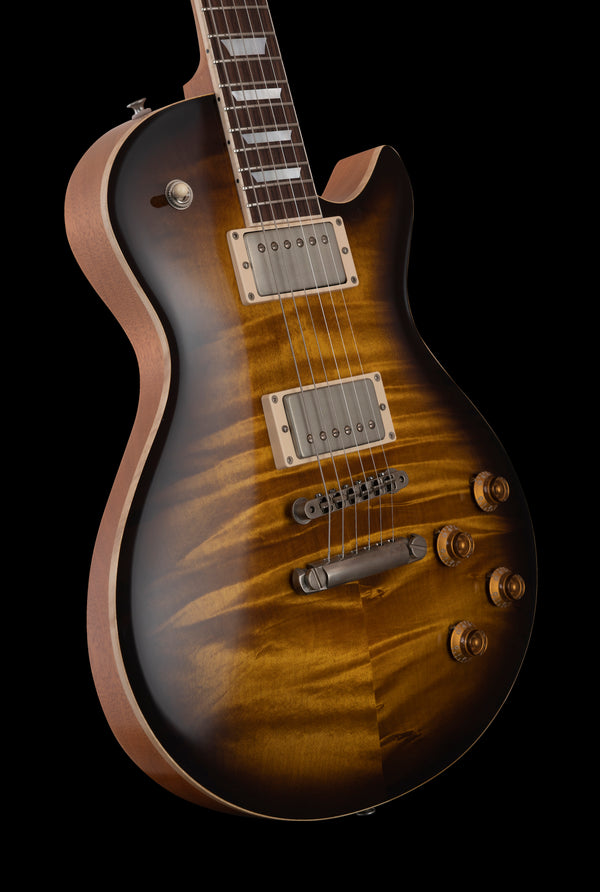 Patrick James Eggle Macon Single Cut - Tobacco Burst - Master Grade Top