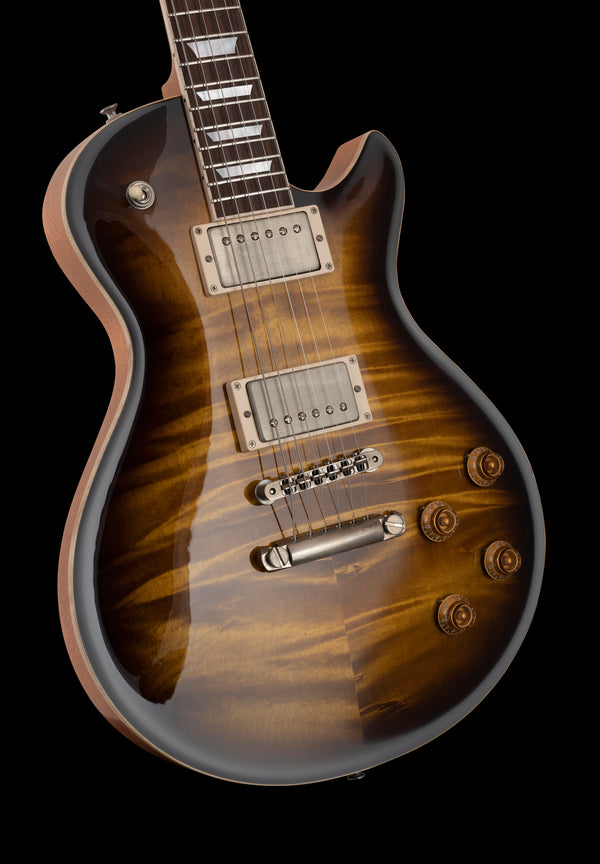 Patrick James Eggle Macon Single Cut - Tobacco Burst - Master Grade Top