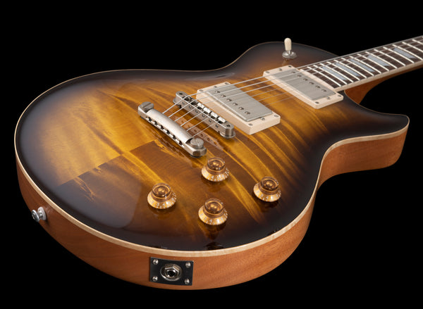Patrick James Eggle Macon Single Cut - Tobacco Burst - Master Grade Top