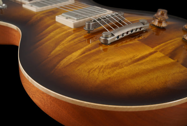 Patrick James Eggle Macon Single Cut - Tobacco Burst - Master Grade Top