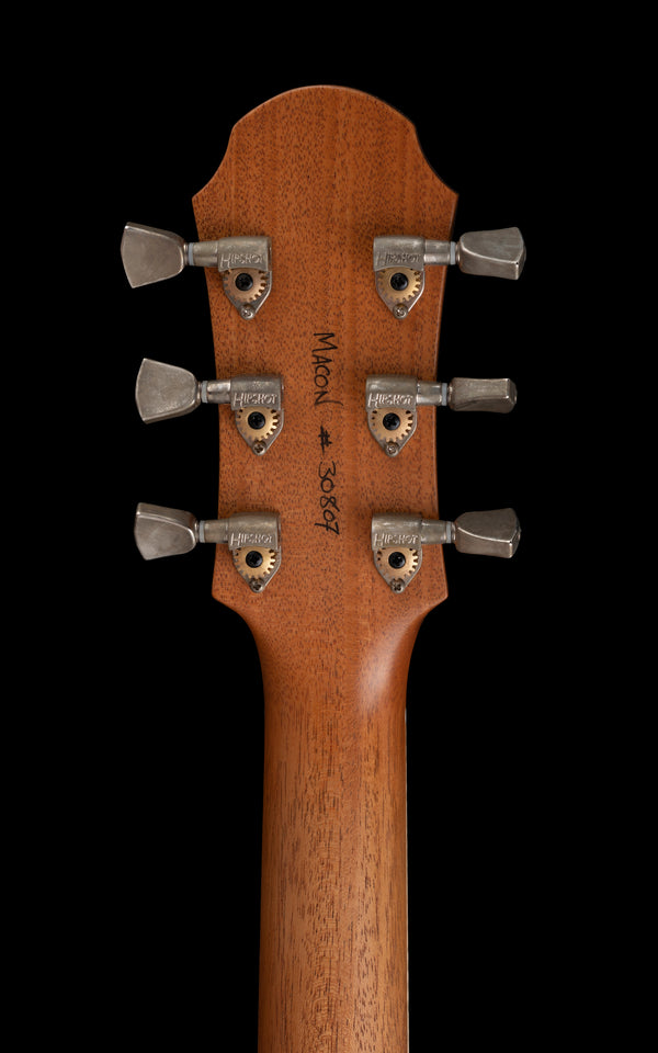 Patrick James Eggle Macon Single Cut - Tobacco Burst - Master Grade Top