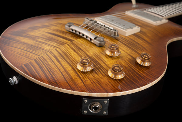 Patrick James Eggle Macon Single Cut - Faded Gold Burst - Master Grade Top