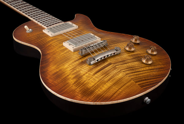 Patrick James Eggle Macon Single Cut - Faded Gold Burst - Master Grade Top