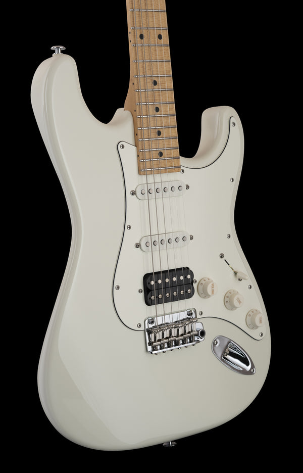 Suhr Classic S, Olympic White, HSS, Maple, SSCII, Hardcase