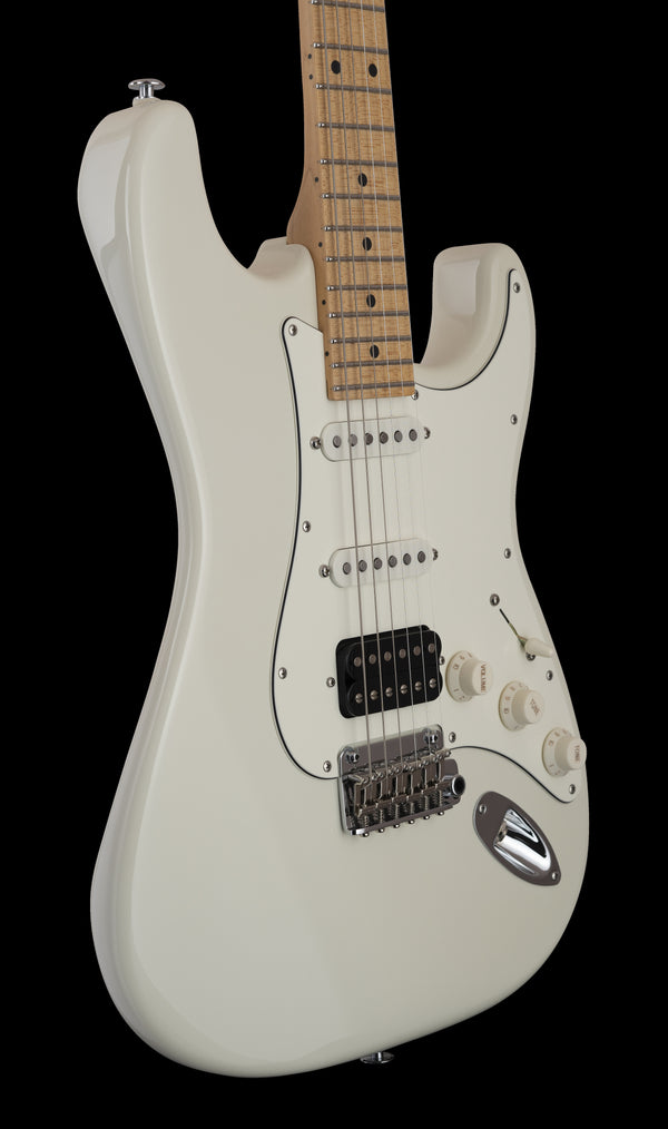 Suhr Classic S, Olympic White, HSS, Maple, SSCII, Hardcase