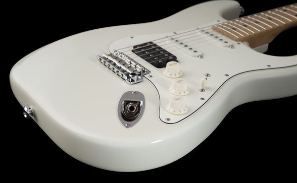Suhr Classic S, Olympic White, HSS, Maple, SSCII, Hardcase