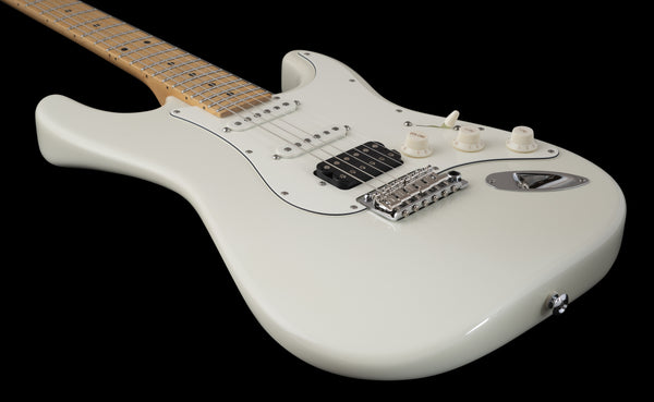 Suhr Classic S, Olympic White, HSS, Maple, SSCII, Hardcase