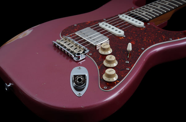 Suhr Classic S Antique Custom, Burgundy Mist
