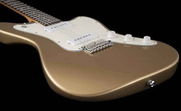 Suhr Classic JM Gold - hardcase upgrade