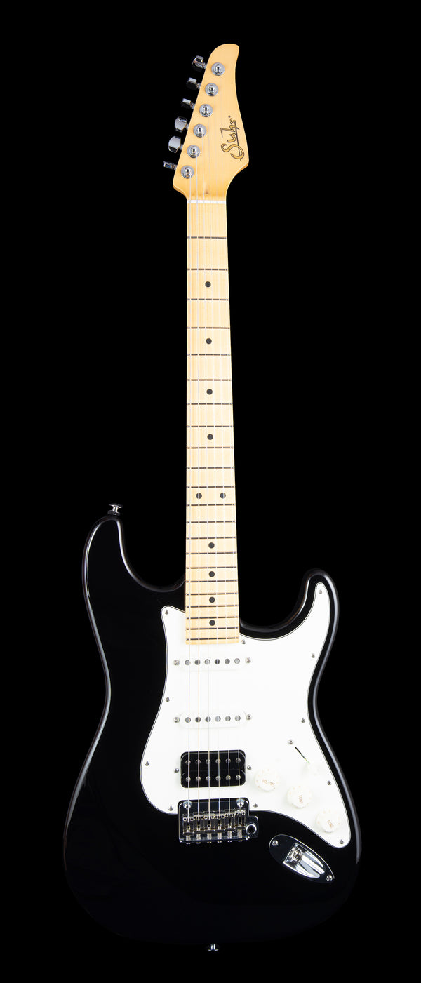 Suhr Classic S, Black, HSS, Maple, SSCII