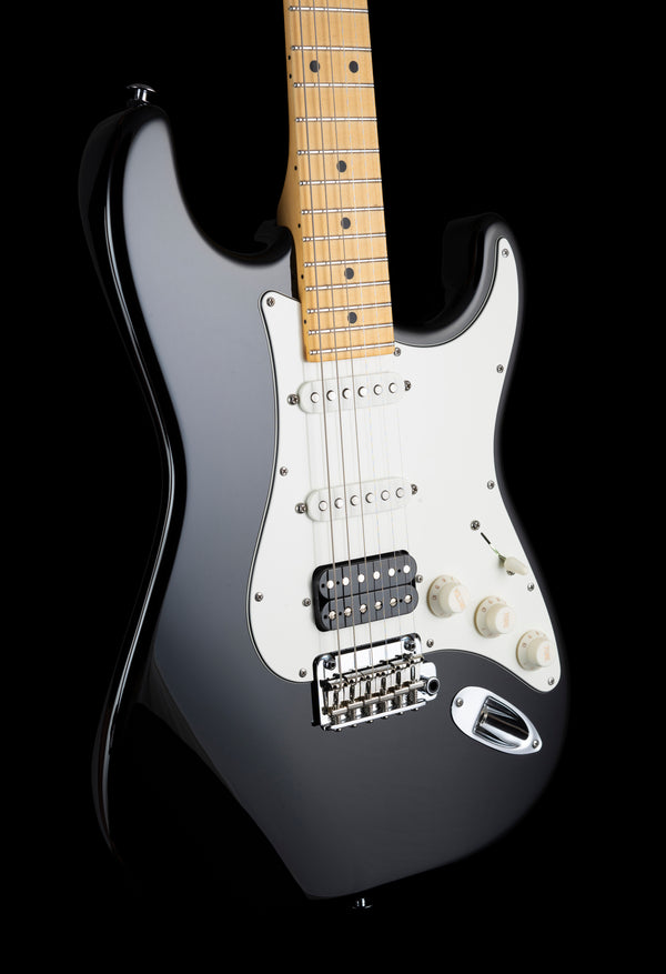 Suhr Classic S, Black, HSS, Maple, SSCII