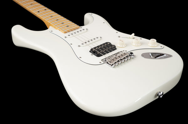 Suhr Classic S, Olympic White, HSS, Maple, SSCII, Hardcase