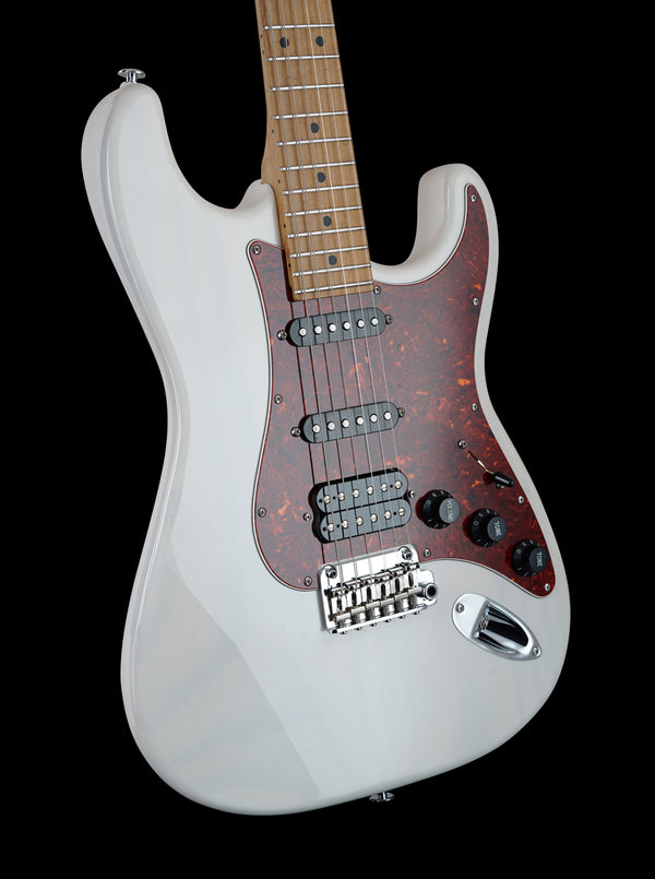 Suhr Limited Edition Classic S Paulownia, Trans White