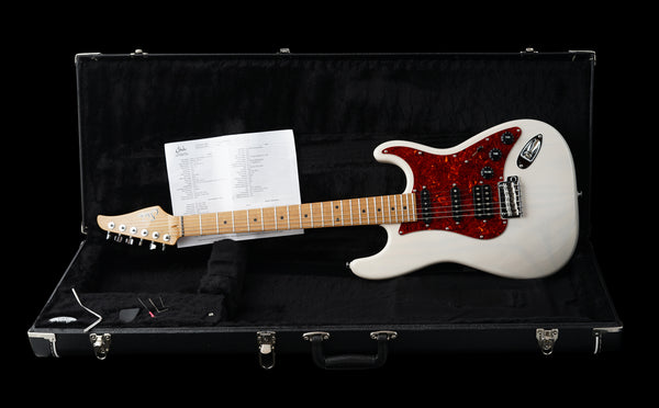 Suhr Limited Edition Classic S Paulownia, Trans White