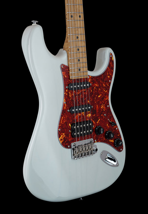 Suhr Limited Edition Classic S Paulownia, Trans Sonic Blue