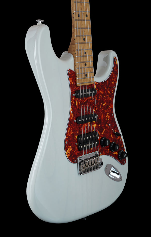 Suhr Limited Edition Classic S Paulownia, Trans Sonic Blue