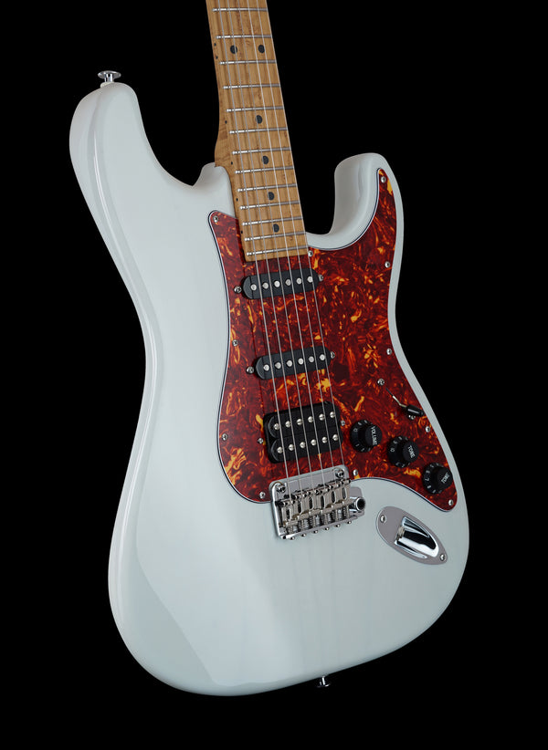 Suhr Limited Edition Classic S Paulownia, Trans Sonic Blue