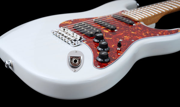 Suhr Limited Edition Classic S Paulownia, Trans Sonic Blue