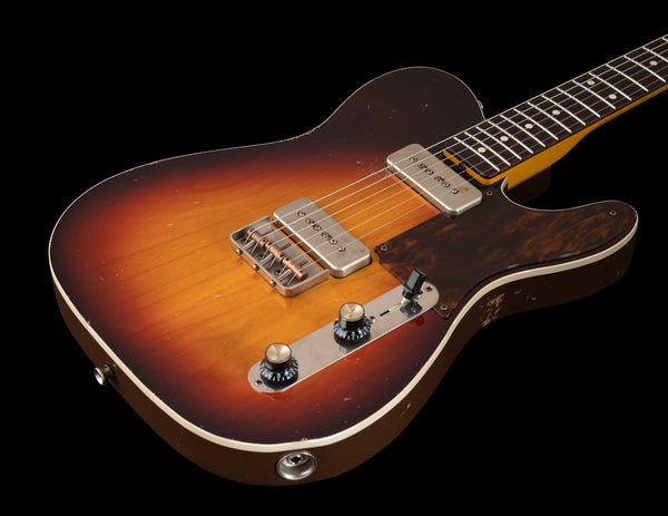 Macmull Heartbreaker P90 - Vintage Burst