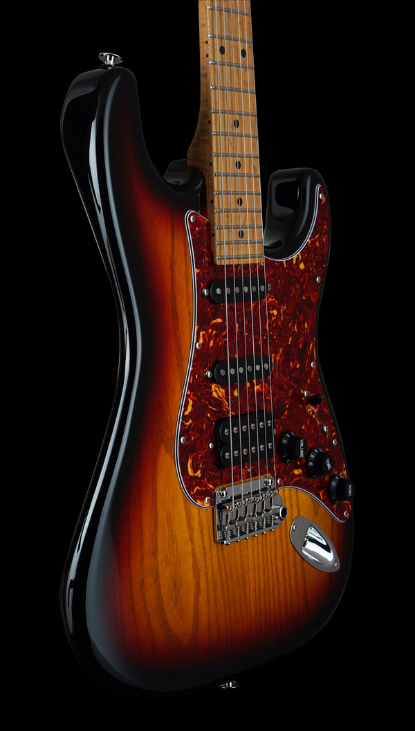 Suhr Limited Edition Classic S Paulownia, Trans 3 Tone Burst