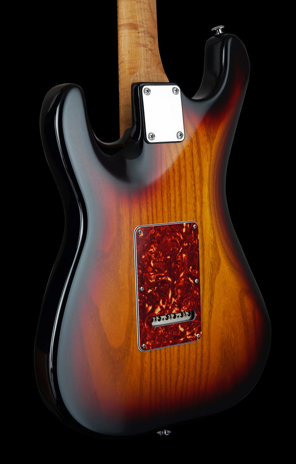 Suhr Limited Edition Classic S Paulownia, Trans 3 Tone Burst