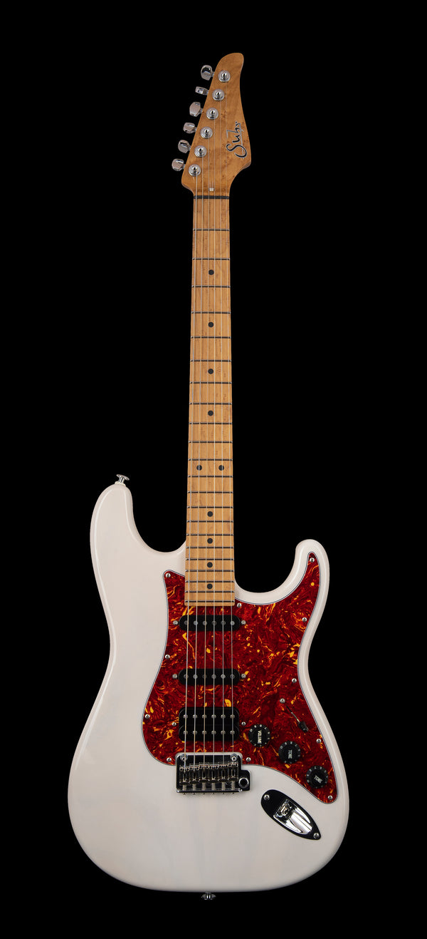 Suhr Limited Edition Classic S Paulownia, Trans White