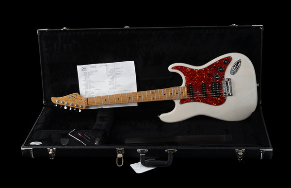 Suhr Limited Edition Classic S Paulownia, Trans White