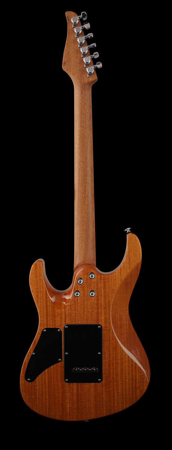 Suhr Custom Modern Trans Black to Charcoal Burst Gradient