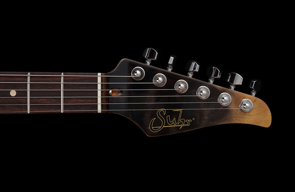 Suhr Custom Modern Trans Black to Charcoal Burst Gradient