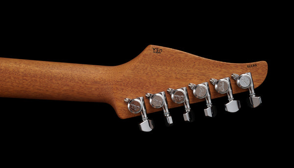 Suhr Custom Modern Trans Black to Charcoal Burst Gradient