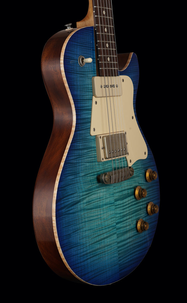 Patrick James Eggle Macon Special - Island Blue Burst - Master Grade Top