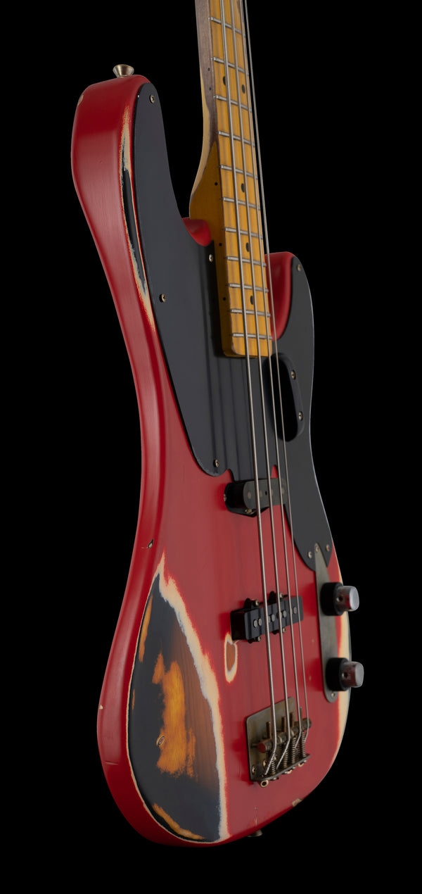Nash PB/J Fiesta Red over Two Tone Burst