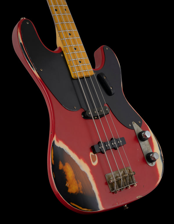 Nash PB/J Fiesta Red over Two Tone Burst