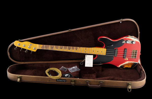 Nash PB/J Fiesta Red over Two Tone Burst