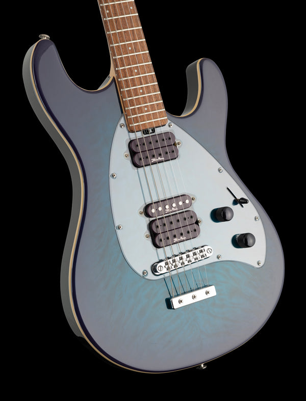 Ernie Ball Music Man Steve Morse SMY2D Purple Burst