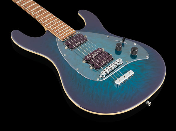 Ernie Ball Music Man Steve Morse SMY2D Purple Burst