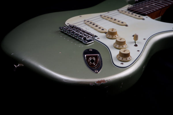 Xotic California Classic XSC-1 Lime Gold Light Aged NAMM 2020