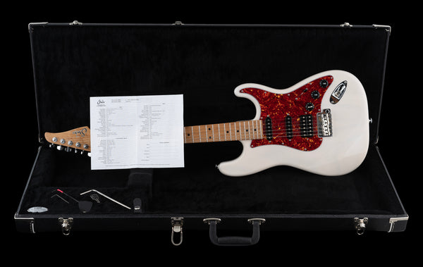 Suhr Limited Edition Classic S Paulownia, Trans White