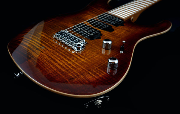 Suhr Modern Plus, Bengal Burst, HSH, Maple