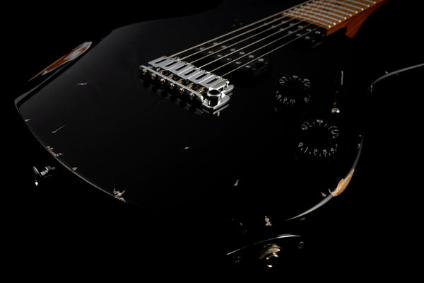 Suhr Custom Modern Antique Black Heavy Aged