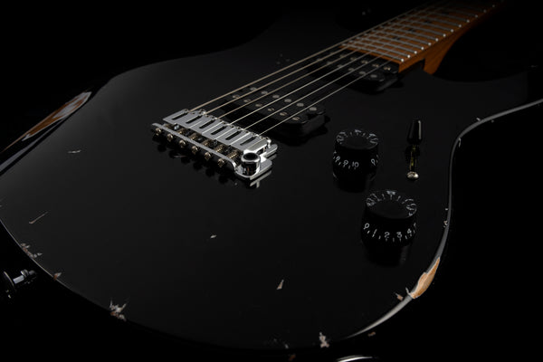 Suhr Custom Modern Antique Black Heavy Aged