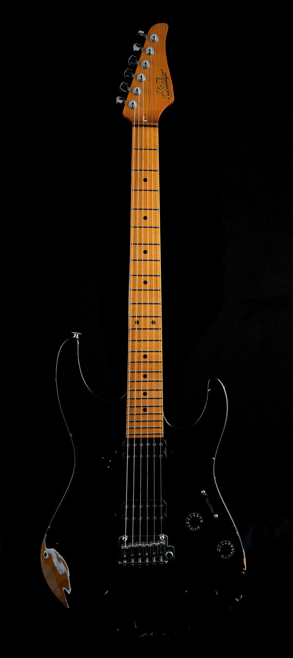 Suhr Custom Modern Antique Black Heavy Aged