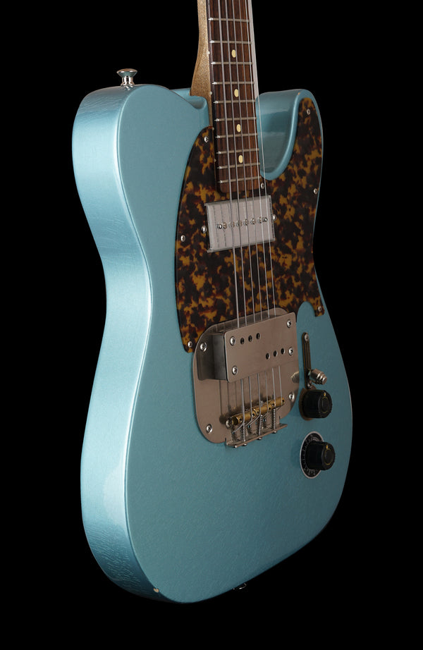 Waterslide T-Style Coodercaster - Ice Blue Metallic
