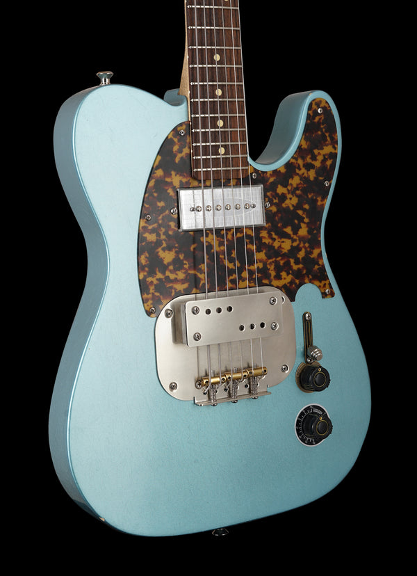 Waterslide T-Style Coodercaster - Ice Blue Metallic
