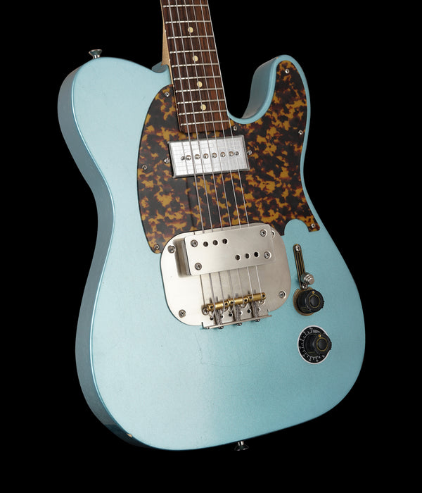 Waterslide T-Style Coodercaster - Ice Blue Metallic