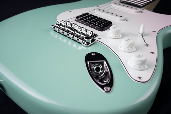 Suhr Classic S Antique, Surf Green, HSS, Rosewood, SSCII